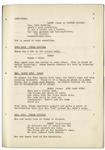 Moe Howard's 23pp. Script Dated January 1950 for The Three Stooges Film ''Baby Sitters Jitters'' -- With Annotation & Underlining in Moe's Hand  -- Very Good Plus Condition